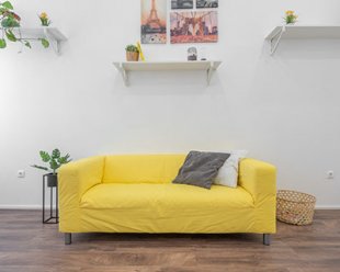 Мебель в желтых тонах – вызов стандартным решениям в Алапаевске - alapaevsk.magazinmebel.ru | фото
