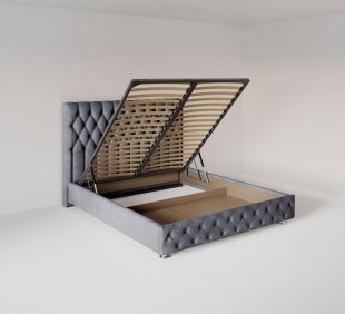 Кровать Версаль 1.2 м с подъемным механизмом в Алапаевске - alapaevsk.magazinmebel.ru | фото - изображение 4