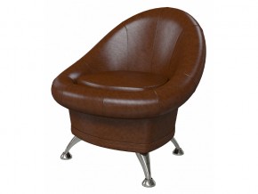 Банкетка-кресло 6-5104 коричневая в Алапаевске - alapaevsk.magazinmebel.ru | фото