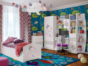 Детская комната Юниор-2 Принцесса 1 в Алапаевске - alapaevsk.magazinmebel.ru | фото