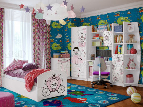 Детская комната Юниор-2 Принцесса в Алапаевске - alapaevsk.magazinmebel.ru | фото