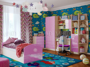 Детская комната Юниор-2 Сиреневый металлик в Алапаевске - alapaevsk.magazinmebel.ru | фото