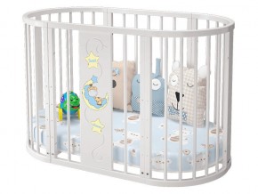 Детская кроватка белая Эстель в Алапаевске - alapaevsk.magazinmebel.ru | фото