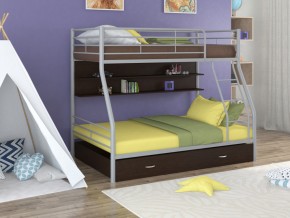 Двухъярусная кровать Гранада 2 ПЯ Серая в Алапаевске - alapaevsk.magazinmebel.ru | фото - изображение 1