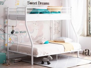 Двухъярусная кровать Гранада-3 140 белый в Алапаевске - alapaevsk.magazinmebel.ru | фото