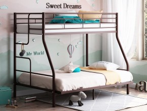 Двухъярусная кровать Гранада-3 140 коричневый в Алапаевске - alapaevsk.magazinmebel.ru | фото