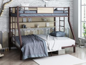 Двухъярусная кровать Гранада П 140 коричневый в Алапаевске - alapaevsk.magazinmebel.ru | фото - изображение 1