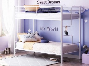 Двухъярусная кровать Севилья-4 белый в Алапаевске - alapaevsk.magazinmebel.ru | фото