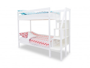 Двухъярусная кровать Svogen белый в Алапаевске - alapaevsk.magazinmebel.ru | фото