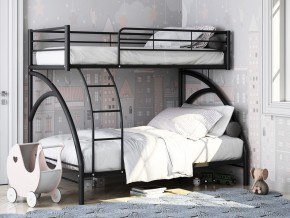 Двухъярусная кровать Виньола 2 Черная в Алапаевске - alapaevsk.magazinmebel.ru | фото - изображение 1