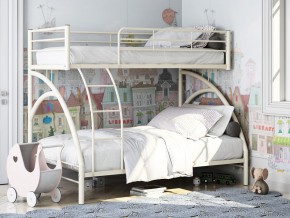 Двухъярусная кровать Виньола 2 слоновая кость в Алапаевске - alapaevsk.magazinmebel.ru | фото