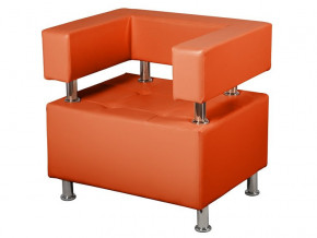 Кресло Борк Кожзам Оранжевый в Алапаевске - alapaevsk.magazinmebel.ru | фото