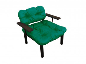 Кресло Дачное зелёная подушка в Алапаевске - alapaevsk.magazinmebel.ru | фото