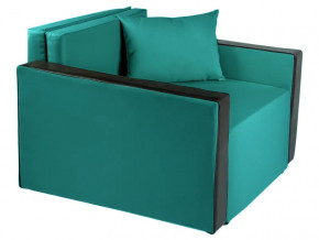 Кресло-кровать Милена с подлокотниками рогожка emerald в Алапаевске - alapaevsk.magazinmebel.ru | фото