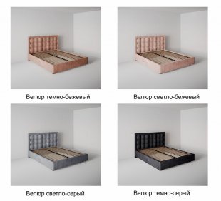 Кровать Барселона 1.6 м с подъемным механизмом в Алапаевске - alapaevsk.magazinmebel.ru | фото - изображение 7