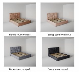 Кровать Геометрия 1.2 м с подъемным механизмом в Алапаевске - alapaevsk.magazinmebel.ru | фото - изображение 2