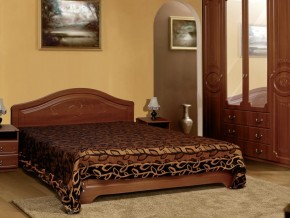 Кровать 1400 Ивушка 5 темная в Алапаевске - alapaevsk.magazinmebel.ru | фото