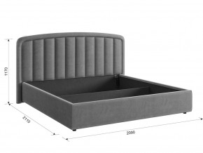 Кровать 1.8 Сиена-2 велюр латте в Алапаевске - alapaevsk.magazinmebel.ru | фото - изображение 2