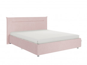 Кровать Альба 1600 велюр нежно-розовый в Алапаевске - alapaevsk.magazinmebel.ru | фото