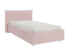 Кровать Альба 900 велюр нежно-розовый в Алапаевске - alapaevsk.magazinmebel.ru | фото