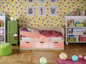 Кровать Бабочки 1800 Розовый металлик в Алапаевске - alapaevsk.magazinmebel.ru | фото