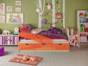 Кровать Дельфин 1600 Оранжевый металлик в Алапаевске - alapaevsk.magazinmebel.ru | фото