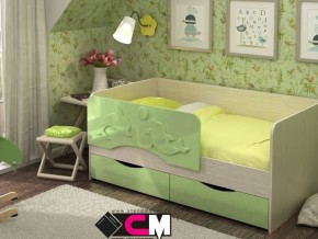 Кровать детская Алиса КР 812 зеленая 1600 в Алапаевске - alapaevsk.magazinmebel.ru | фото - изображение 1