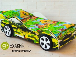 Кровать детская машина Хаки в Алапаевске - alapaevsk.magazinmebel.ru | фото - изображение 2