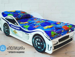 Кровать детская машина Полиции в Алапаевске - alapaevsk.magazinmebel.ru | фото