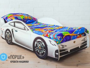 Кровать детская машинка Порше в Алапаевске - alapaevsk.magazinmebel.ru | фото