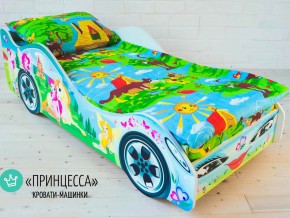 Кровать детская машинка Принцесса в Алапаевске - alapaevsk.magazinmebel.ru | фото