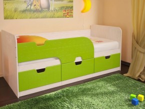 Кровать детская Минима лайм в Алапаевске - alapaevsk.magazinmebel.ru | фото