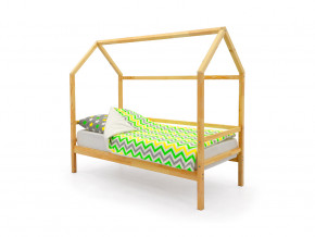Кровать-домик Svogen натура без покрытия в Алапаевске - alapaevsk.magazinmebel.ru | фото - изображение 1