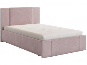 Кровать Хлоя 1200 велюр нежно-розовый в Алапаевске - alapaevsk.magazinmebel.ru | фото