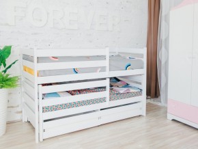 Кровать из массива с выдвижным спальным местом Матрешка Эко в Алапаевске - alapaevsk.magazinmebel.ru | фото