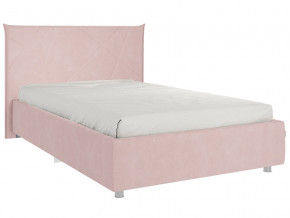 Кровать Квест 1200 велюр нежно-розовый в Алапаевске - alapaevsk.magazinmebel.ru | фото
