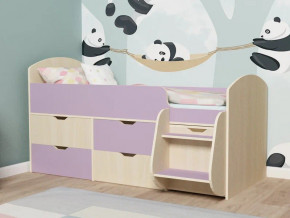 Кровать Малыш-7 Дуб-Ирис в Алапаевске - alapaevsk.magazinmebel.ru | фото