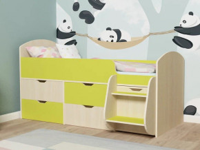 Кровать Малыш-7 Дуб-лайм в Алапаевске - alapaevsk.magazinmebel.ru | фото