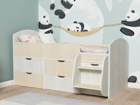 Кровать Малыш-7 Винтербер-Дуб в Алапаевске - alapaevsk.magazinmebel.ru | фото