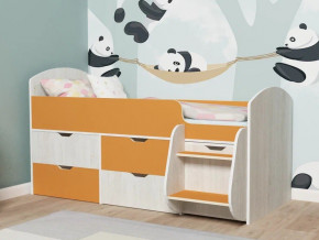 Кровать Малыш-7 Винтербер-Оранжевый в Алапаевске - alapaevsk.magazinmebel.ru | фото - изображение 1