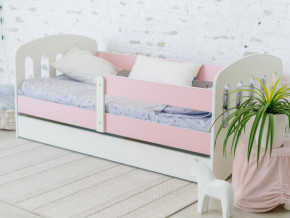 Кровать Малыш с ящиком розовый в Алапаевске - alapaevsk.magazinmebel.ru | фото