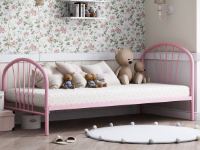Кровать металлическая Эвора Розовый в Алапаевске - alapaevsk.magazinmebel.ru | фото - изображение 1