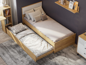 Кровать одинарная Милан выкатная с настилом в Алапаевске - alapaevsk.magazinmebel.ru | фото