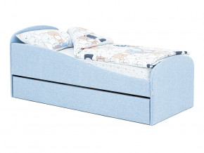 Кровать с ящиком Letmo небесный (рогожка) в Алапаевске - alapaevsk.magazinmebel.ru | фото - изображение 11