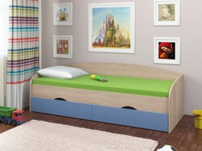 Кровать Соня 2 сонома-голубой в Алапаевске - alapaevsk.magazinmebel.ru | фото