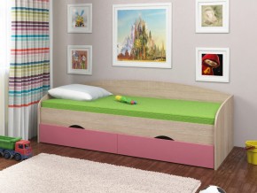 Кровать Соня 2 сонома-розовый в Алапаевске - alapaevsk.magazinmebel.ru | фото