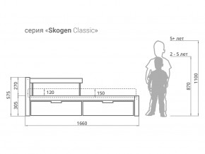 Кровать Svogen classic с ящиками и бортиком бежево-белый в Алапаевске - alapaevsk.magazinmebel.ru | фото - изображение 2