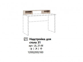 Надстройка для стола 31 (Полка) в Алапаевске - alapaevsk.magazinmebel.ru | фото