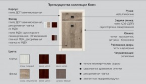 Прихожая Коен Ясень Снежный в Алапаевске - alapaevsk.magazinmebel.ru | фото - изображение 2