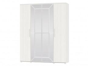 Шкаф 4-х дверный Амели 4-5200 Рамух белый в Алапаевске - alapaevsk.magazinmebel.ru | фото